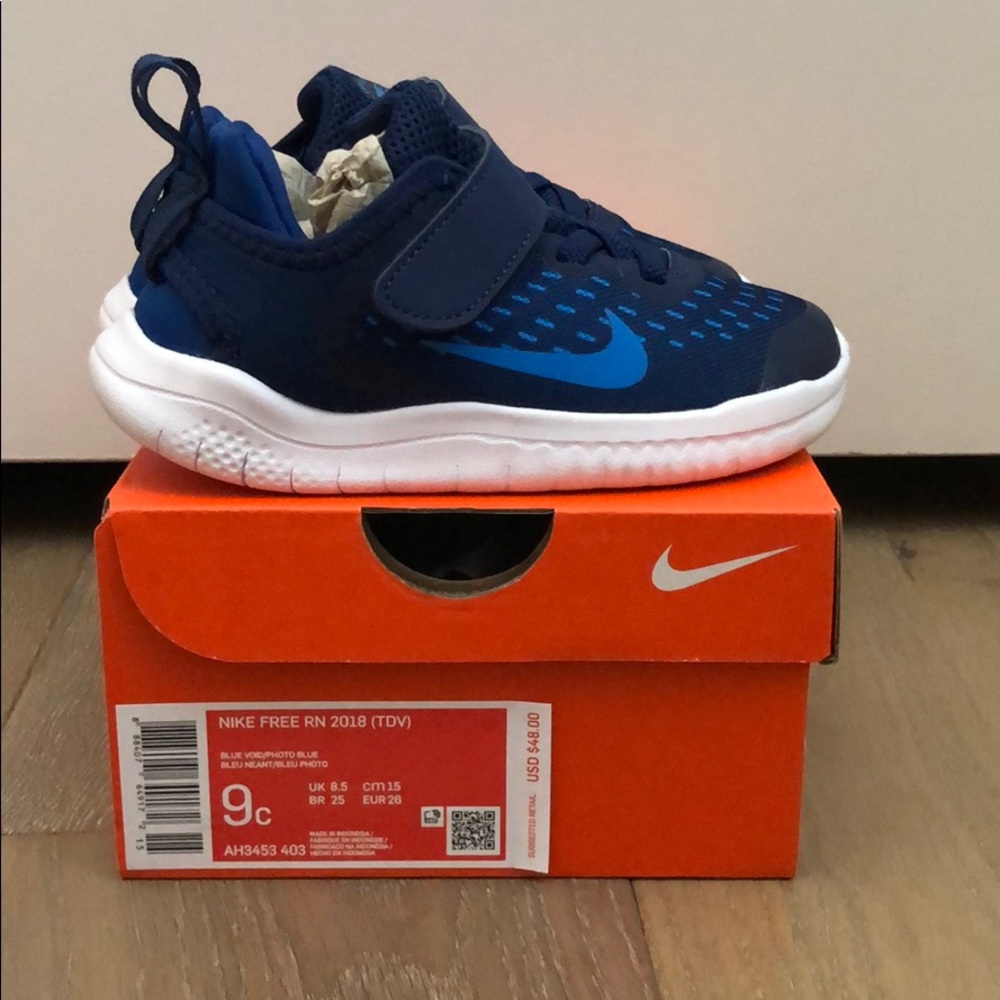 Nike free RN child size 9C-brand new in box